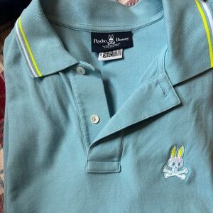Blue Psycho Bunny Polo size 6